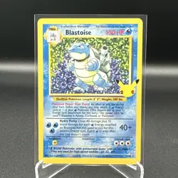Pokemon Blastoise 2/102 Celebrations Classic Collection Holo 100 HP Card - Image 1