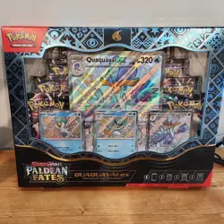 Pokemon TCG Paldean Fates Quaquaval EX Premium Collection Box - Image 2