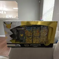Pokemon Celebrations Pikachu V-Union Premium Playmat Collection Sealed TCG Box - Image 1