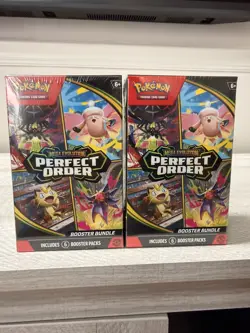 2x Pokemon Perfect Order Booster Bundle Box (Lot of 2) New Sealed Mint TCG - Image 1