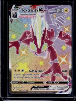 2021 Pokemon SWSH Shining Fates Toxtricity VM Shiny Vault #SV113/SV122 - Image 1