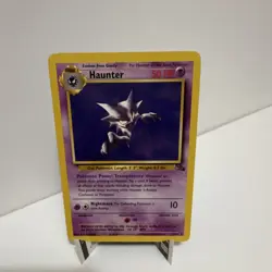 Pokemon Haunter 21/62 Fossil Rare Regular Unlimited 50 HP 1999 English - Image 1