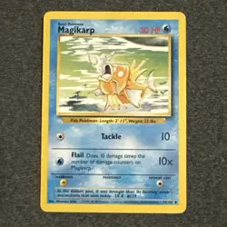 Pokemon TCG Magikarp Base Set 35/102 Regular 1999-2000 Wizards Base Set... - Image 1