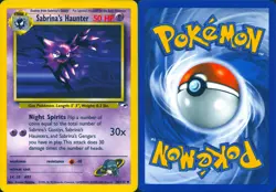 SABRINA'S HAUNTER 58/132 UNCOMMON GYM HEROES POKEMON UNLIMITED MP - Image 3