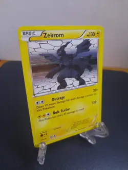 Pokemon TCG Zekrom Black and White 47/114 Holo Holo Rare - Image 1