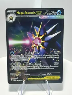 Pokemon TCG - Mega Starmie ex 118/088 Special Illustration Rare Perfect Order NM - Image 1