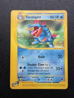 Feraligatr 46/165 Expedition Base Set Rare 2002 Pokemon Card - Image 1