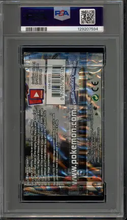 Pokemon XY Steam Siege Volcanion Art Sealed Booster Pack PSA 10 Gem Mint - Image 2