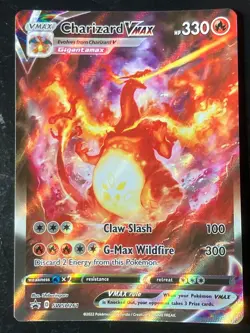 Charizard Vmax SWSH261 alternate art textured holo FA Pokemon UPC Promo Ref E1 - Image 1