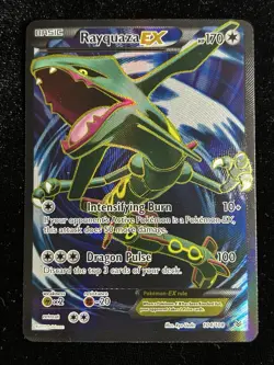 Roaring Skies Rayquaza EX 104/108 Rare Ultra Pokemon - Image 1