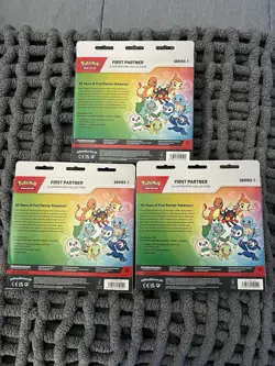 Pokemon First Partner Series 1 Illustration Collection Box LOT OF 3 - Image 2