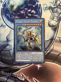 (YCL) YUGIOH CYBER ANGEL DAKINI DRL3-EN014 1ST SECRET VLP - Image 1