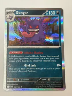 Pokemon TCG Gengar Perfect Order Rare Holo 50/88 NM - Image 1