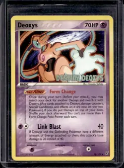 2005 Pokemon EX Deoxys [Normal] Reverse Holo #16/107 - Image 1
