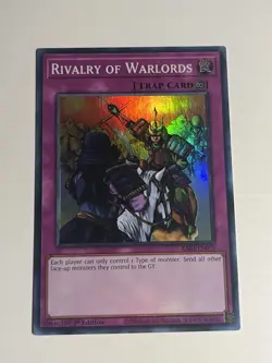 RIVALRY OF THE WARLORDS (RA03-EN075) YUGIOH! - Image 1