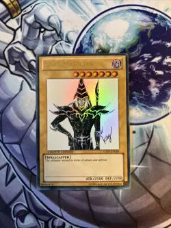 (WNU) Yu-Gi-Oh! Dark Magician Ultra Rare Shonen Jump JUMP-EN049 VLP - Image 1