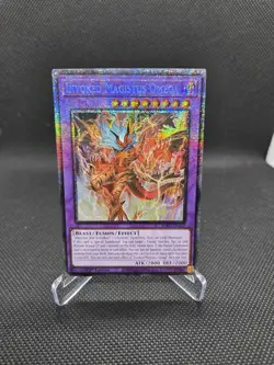 Yu-Gi-Oh Invoked Magistus Omega Burst Protocol 1st Ed Bpro- 100 (Starlight Rare) - Image 1