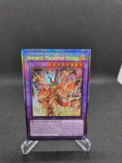 Yu-Gi-Oh Invoked Magistus Omega Burst Protocol 1st Ed Bpro- 100 (Starlight Rare) - Image 2