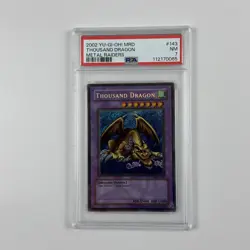 Yu-Gi-Oh! - PSA 7 Thousand Dragon 143 - Metal Raiders - NM - PSA7 - Image 1