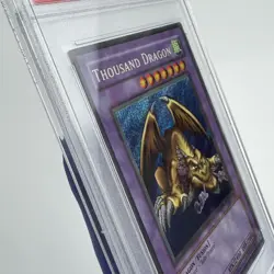 Yu-Gi-Oh! - PSA 7 Thousand Dragon 143 - Metal Raiders - NM - PSA7 - Image 3