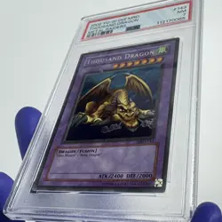 Yu-Gi-Oh! - PSA 7 Thousand Dragon 143 - Metal Raiders - NM - PSA7 - Image 4