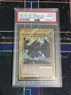 2017 Yu-Gi-Oh! Obelisk The Tormentor MVPC-EN001 PSA 10 - Image 1