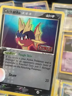 Pokemon Card Lot 9 Vintage Stamped Holos 🔥LP - HP 2007-2008 Ex era, Burger King - Image 5