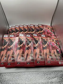 Lot Of 15!! - One Piece Card Game EB-03 Heroines Sleeved Booster Pack- ✅Sealed - Image 1
