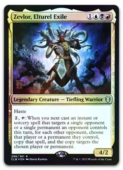 Zevlor, Elturel Exile #296 (Foil) (NM) Prerelease Cards PRE Magic MTG - Image 1