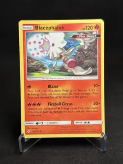 Blacephalon 32/214 Rare- Unbroken Bonds Regular - Pokemon Card - Image 1
