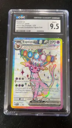 Espeon ex SVP175 Sv CGC Grading 9.5 : Scarlet & Violet Promo Cards Holo - Image 1