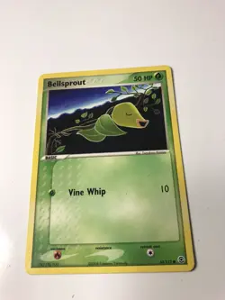 Pokemon Bellsprout 53/112 EX Fire Red Leaf Green Set Non-Holo Rare Card NM - Image 2
