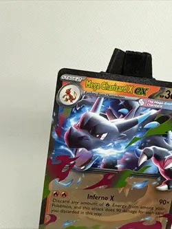Mega Charizard X EX 013/094 Me02: Phantasmal Flames Holo Pokemon Card - Image 5