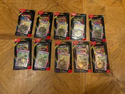 Pokemon TCG Phantasmal Flames 1 Pack Blister x10 Promo Card + Coin Sealed UK - Image 1