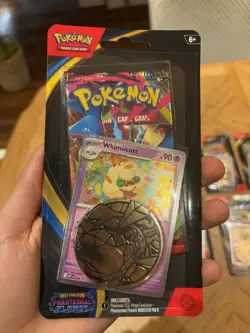 Pokemon TCG Phantasmal Flames 1 Pack Blister x10 Promo Card + Coin Sealed UK - Image 3
