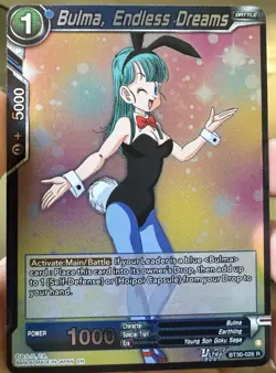Dragon Ball Super Card Game Bunny Bulma, Endless Dreams BT30-026 R - Image 1