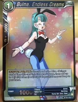 Dragon Ball Super Card Game Bunny Bulma, Endless Dreams BT30-026 R - Image 2