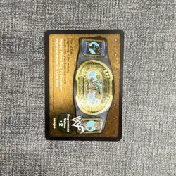 Comic Images WWF Intercontinental Title Belt Raw Deal CCG 2000 Card - Image 1