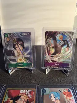 Bandai | One Piece CCG 10 Card Lot | Tahigi, Sanji, Gol.D.Roger Don!!, Koala - Image 2