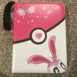 Pokemon Card Binder, Trading card binderFit for 400 Cards, with 50 Removable - Image 1
