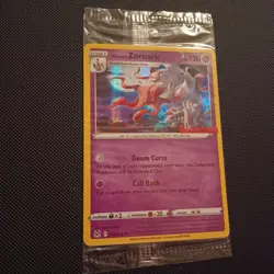 Hisuian Zoroark 076/196 GameStop Promo Holo Rare Pokemon Card - Sealed - Image 2