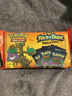 Pokemon Trick or Trade Booster Bundle 35 Mini Packs Trading Card Game 2022 - Image 1