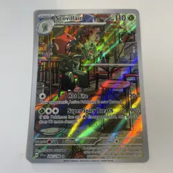 Scovillain 202/198 Pokemon TCG Scarlet Violet Base Set Illustration Rare Card - Image 1