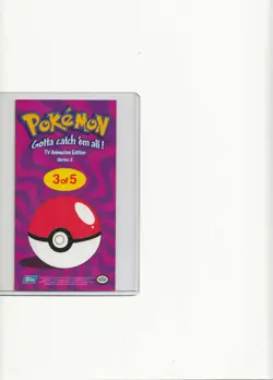 Pokemon Gotta Catch Em All TV Animation Card Foil NM #3 - Image 2