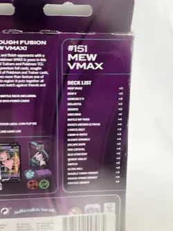 Pokemon TCG: Mew VMAX League Battle Deck - Brand New Factory Sealed! - Image 5
