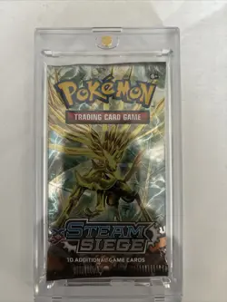 Pokemon XY 9 Packs 10 Card EA Steam Siege Booster Pack 820650801334 - Image 1
