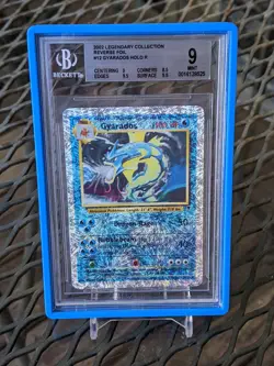 Pokemon Legendary Collection Reverse Holo Gyarados #12/110 BGS 9 MINT - Image 1
