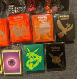 Pokemon Card Lot - Card Sleeves - Energy Packs - Dice - Misc Cards - Image 3