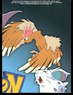 Pokemon Cards TV7 Professor Oak Topps Trading Cards Series 1 LP *3 - Image 2