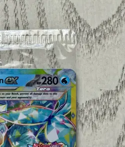 Vaporeon ex 023/131 Prismatic Evolutions Stamped Holo Pokemon Card NM - Image 3